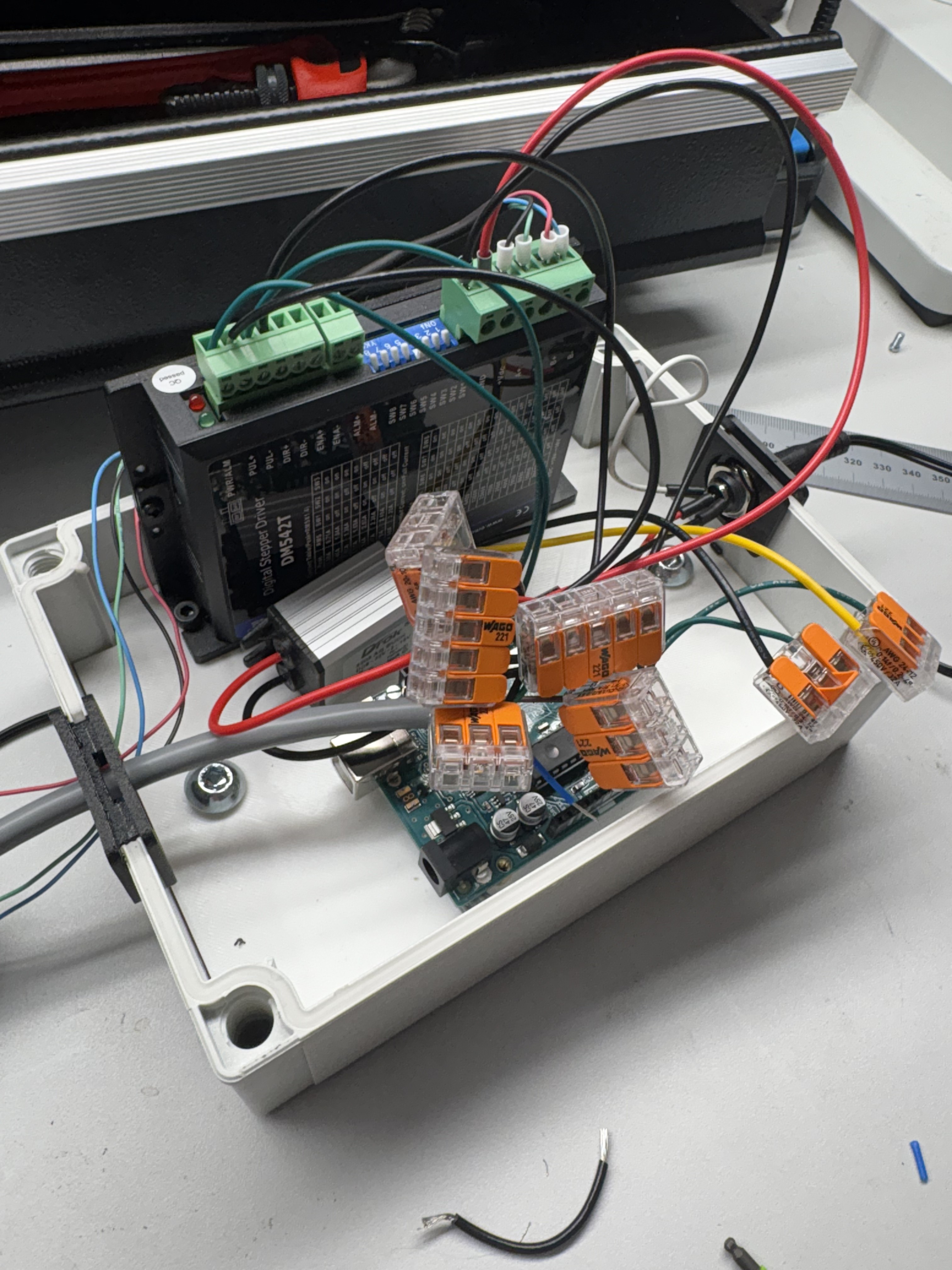 Mixing and Cleaning Fixture wiring